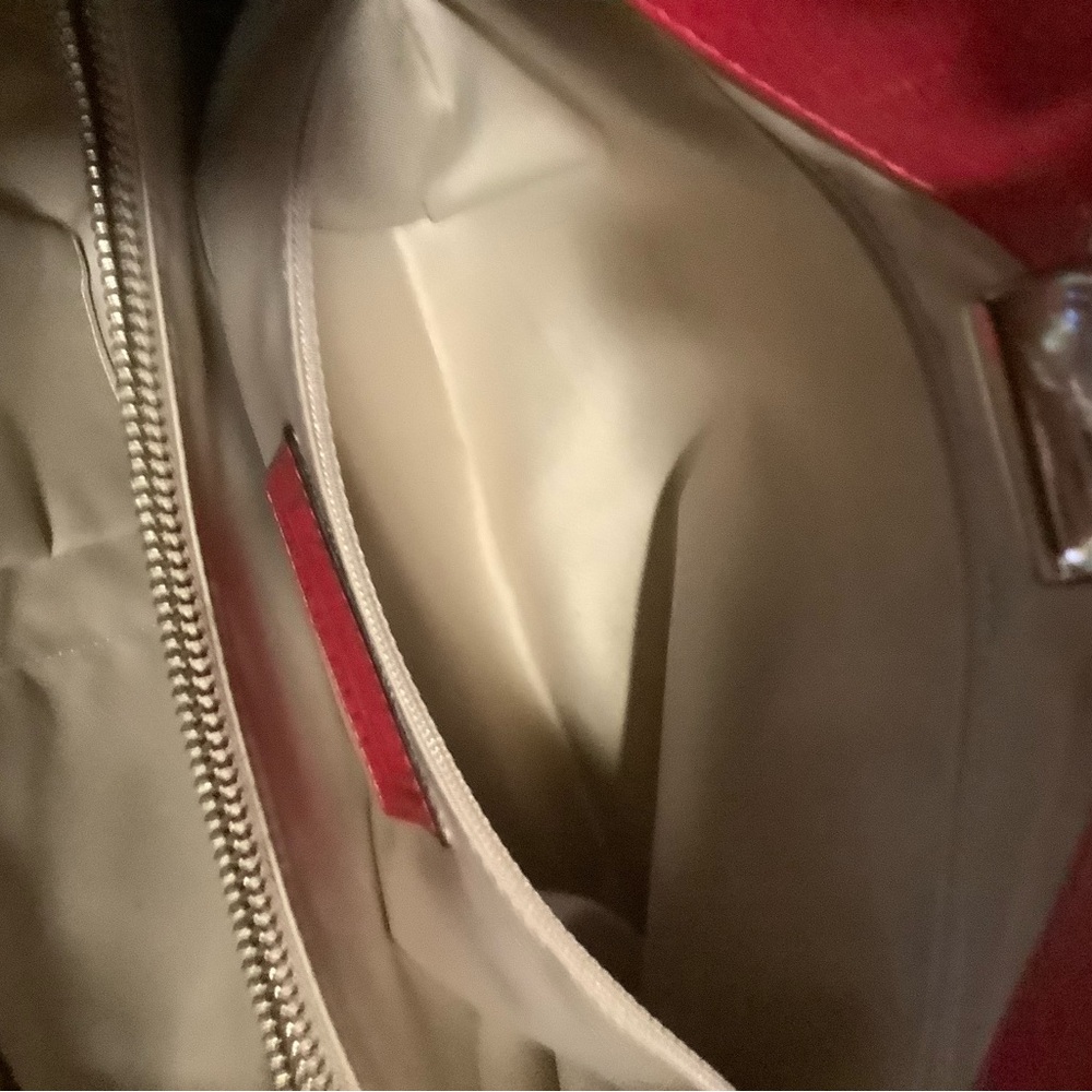 Coach Garnet Leather Turn Lock NWT #G0973-13924 SV/DarkBerry - Picture 12 of 14